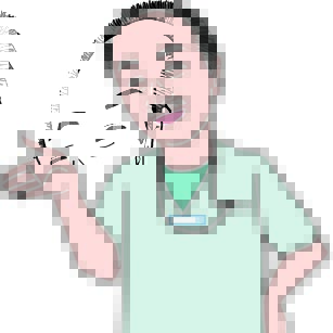 宏洲整形外科医院　久山院長似顔絵